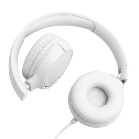 JBL Tune 520C USB-C Casques Avec fil Arceau Appels/Musique USB Type-C Blanc