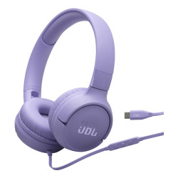 JBL Tune 520C USB-C Casques Avec fil Arceau Appels/Musique USB Type-C Lilas