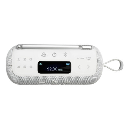 JBL TUNER 3 Portable Analogique et numérique Blanc