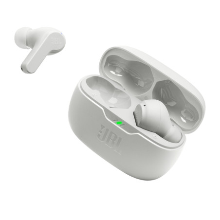 JBL Wave Beam Casque True Wireless Stereo (TWS) Ecouteurs Appels/Musique/Sport/Au quotidien Bluetooth Blanc