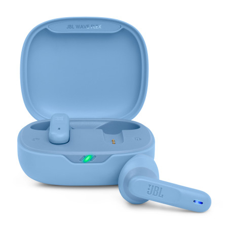 JBL Wave Flex Casque True Wireless Stereo (TWS) Ecouteurs Appels/Musique/Sport/Au quotidien Bluetooth Bleu