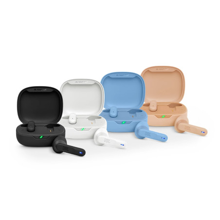 JBL Wave Flex Casque True Wireless Stereo (TWS) Ecouteurs Appels/Musique/Sport/Au quotidien Bluetooth Bleu