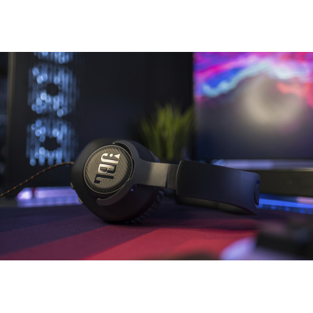 JBL Quantum 100 Casques Avec fil Arceau Gaming Bleu