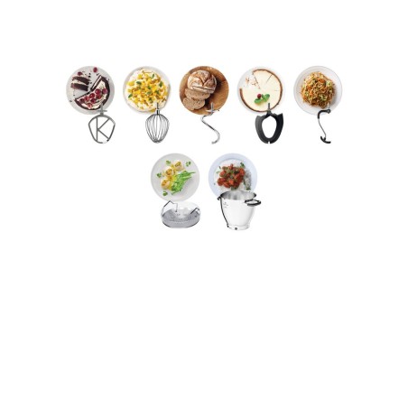 Kenwood 0W20011358 robot ménager 1500 W 6,7 L Argent