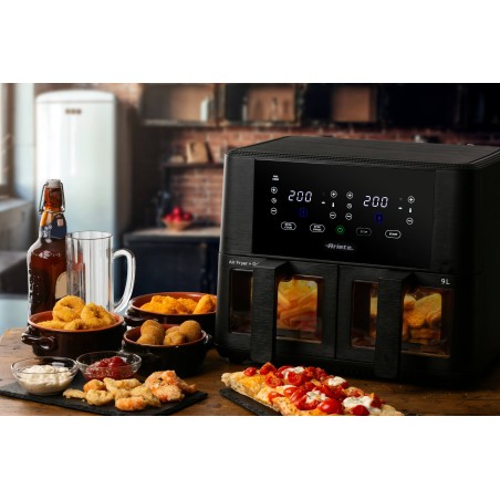 Ariete 4631/00 Double 9 L 2400 W Friteuse d’air chaud Noir