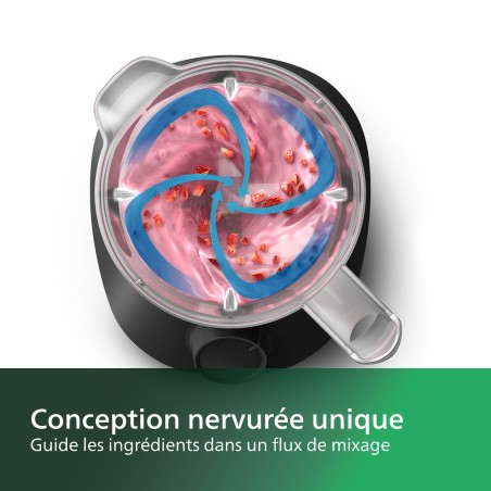 Philips 3000 series Blender technologie ProBlend, 450 W, 1,9 l, série 3000 HR2041/41