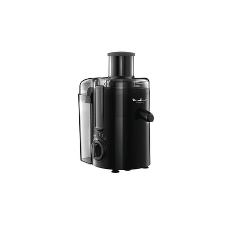 Moulinex JU3708 Centrifugeuse 350 W Noir, Acier inoxydable