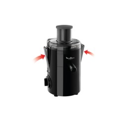 Moulinex JU3708 Centrifugeuse 350 W Noir, Acier inoxydable 2