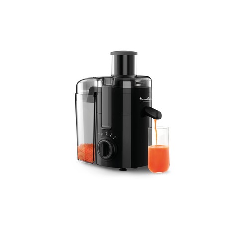 Moulinex JU3708 Centrifugeuse 350 W Noir, Acier inoxydable