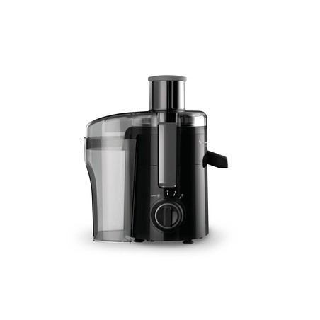 Moulinex JU3708 Centrifugeuse 350 W Noir, Acier inoxydable