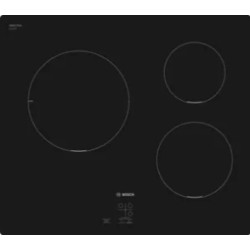 Bosch PUC611AA5E Noir Intégré 60 cm Plaque avec zone à induction 3 zone(s)
