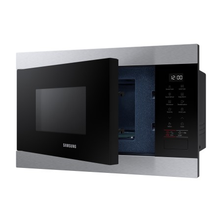 Samsung Micro-ondes solo 22L - Désodorisation - Inox - 850W - MS22M8274AT