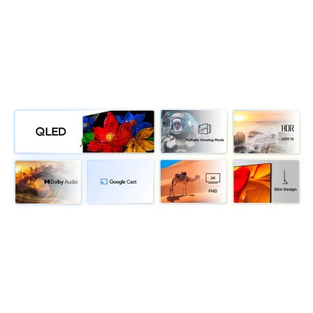 TCL S59K 43S59K TV 109,2 cm (43") Full HD Smart TV Wifi Métallique