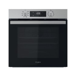 Whirlpool OMR553CR0X 71 L Noir, Acier inoxydable